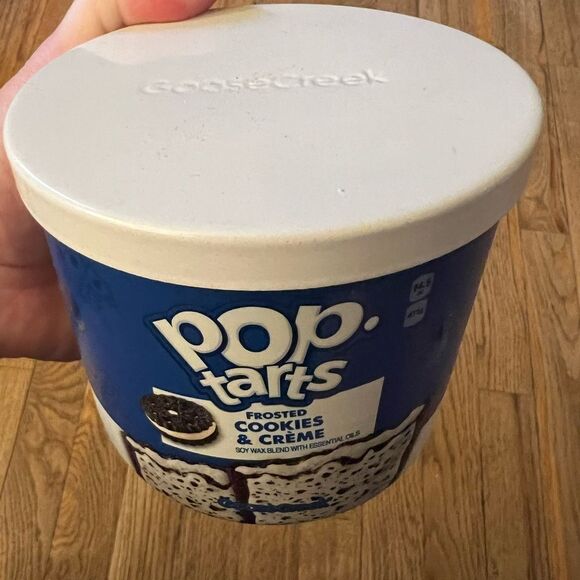 Goose Creek Limited Edition Pop Tarts 3 Wick Candle Frosted Cookies & Cream - Picture 3 of 6